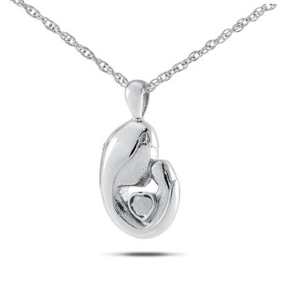 June w/ Alexandrite Stainless Steel Keepsake